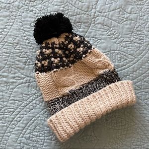 Knit Pom Hat